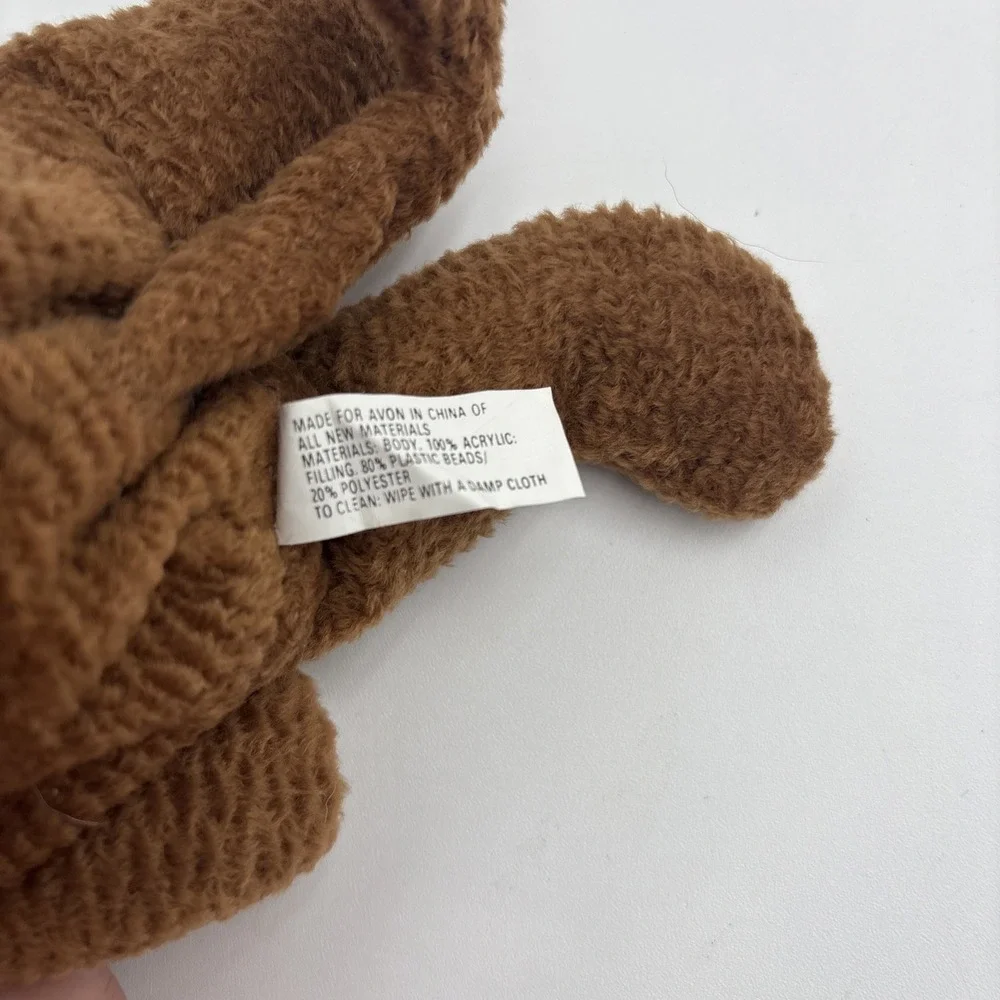 Vintage 1999 Avon Full O Beans June Coconut The Monkey Stuffed Plush Beanie Doll